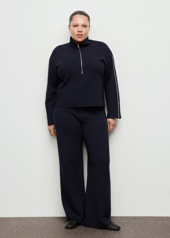 MANGO Wide leg Pants 'Cosmus' in Blue