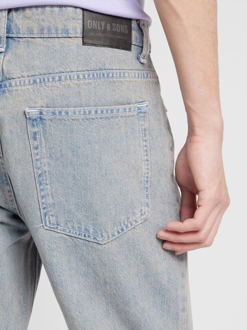 Only & Sons Regular Jeans 'EDGE' i blå