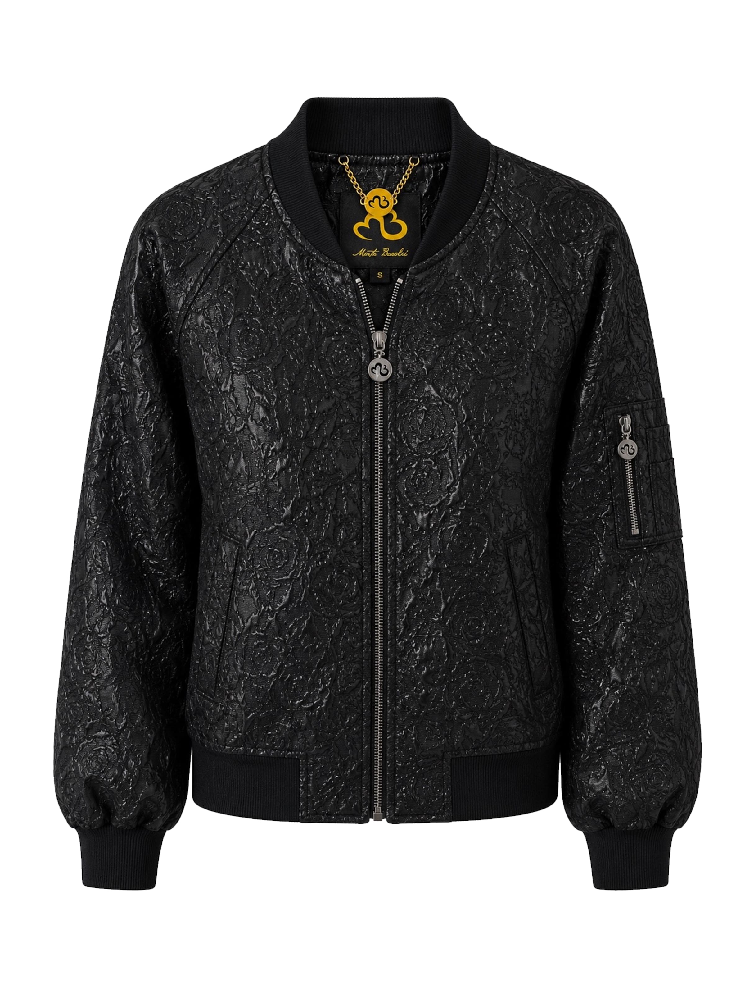 MB by Marta Buzolic Between-season jacket in Black: front