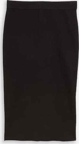 Jupe TOM TAILOR en noir : devant