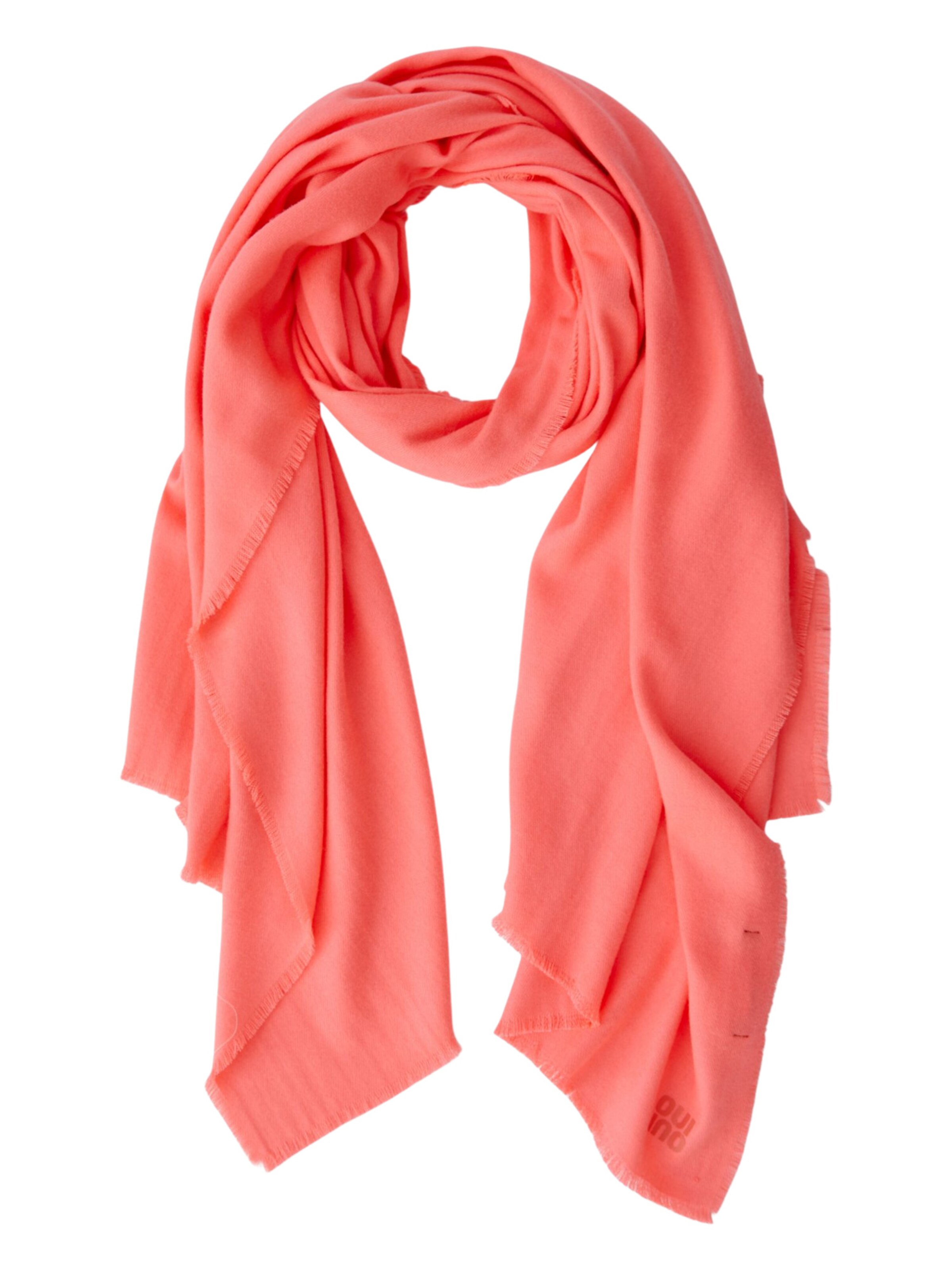 OUI Scarf in Pink: front