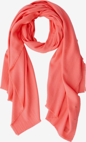 OUI Scarf in Pink: front