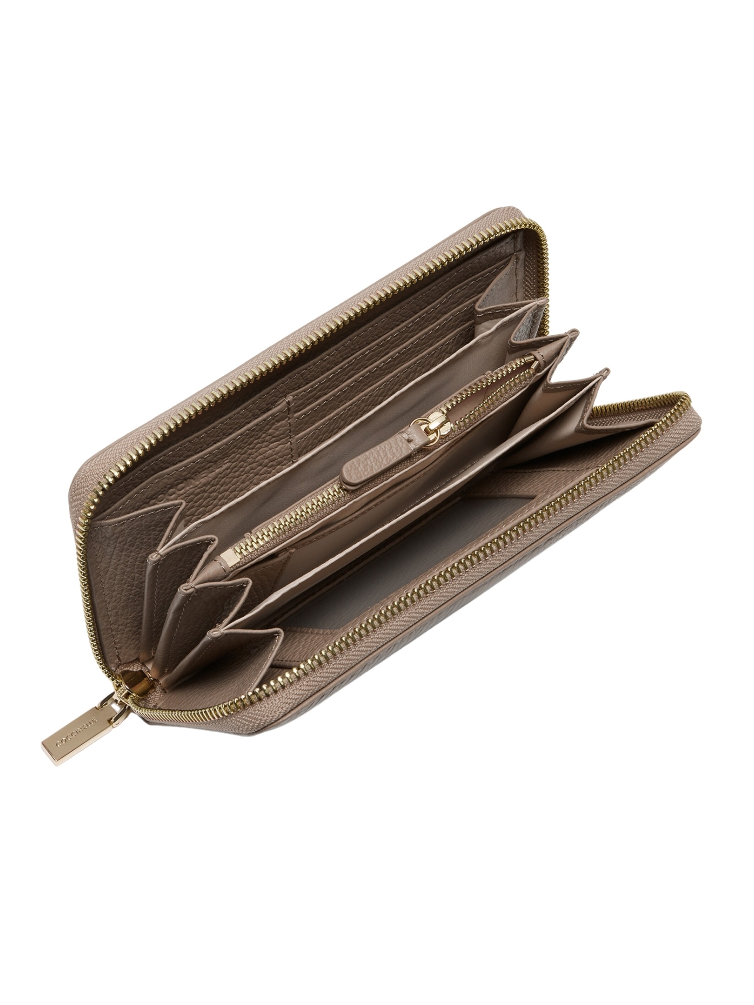 Coccinelle Wallet 'COCCINELLE Metallic S26 4' in Grey