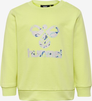 Hummel Sweatshirt in Green: front