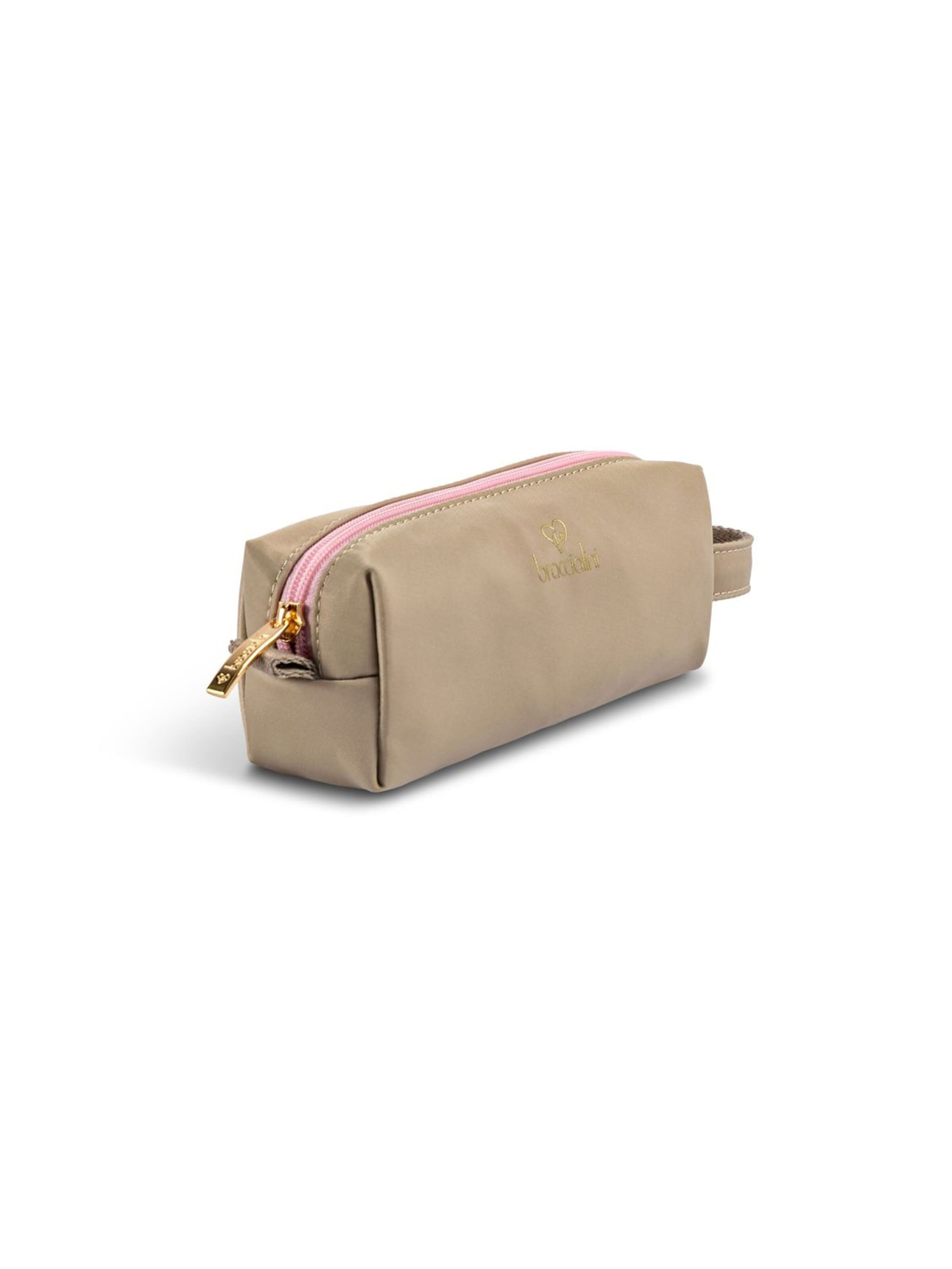 Braccialini Cosmetic Bag 'Milly' in Beige