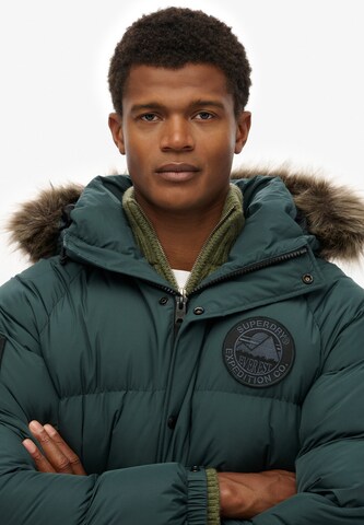Superdry & Co Winter Coat 'Everest' in Green