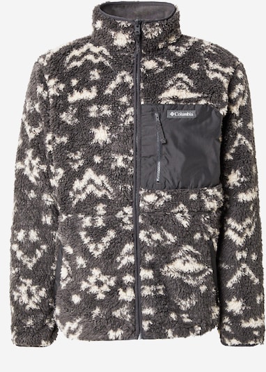 Funkcinis flisinis džemperis 'Winter Pass' iš COLUMBIA, spalva – tamsiai pilka / balta, Prekių apžvalga