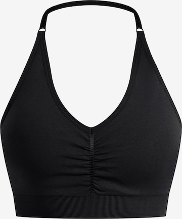 Smilodox Sport bh in Zwart: voorkant