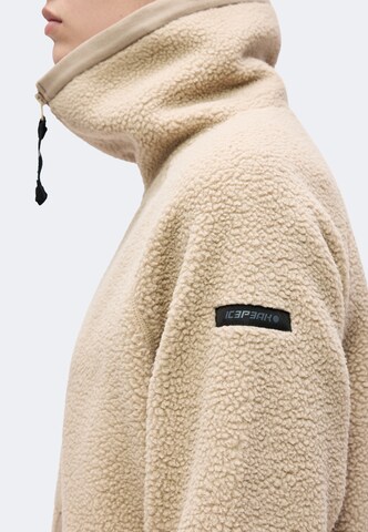 ICEPEAK Bluza polarowa funkcyjna 'ANDERA' w kolorze beżowy