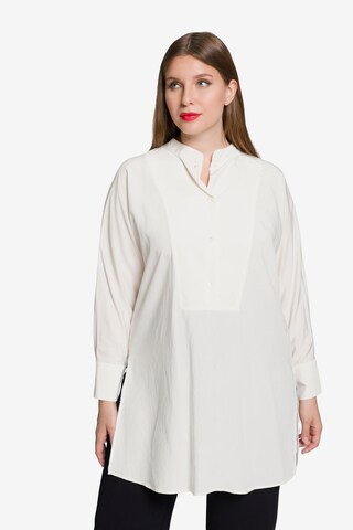 Ulla Popken Tunic in White: front