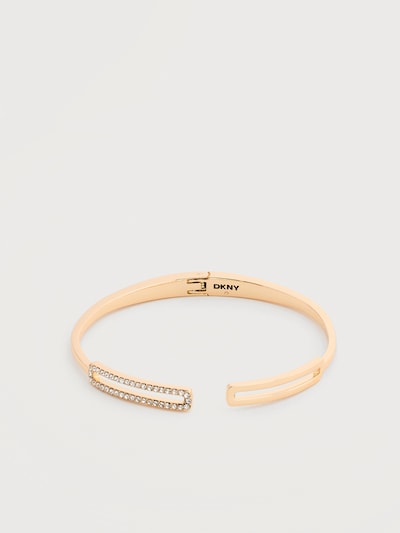 DKNY Ohrring in gold / transparent, Produktansicht