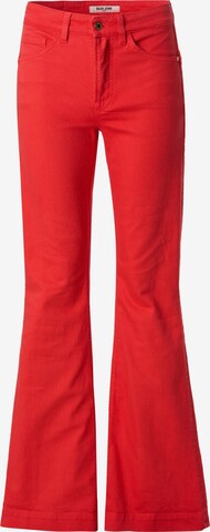 Salsa Jeans Flared Jeans in Red: front