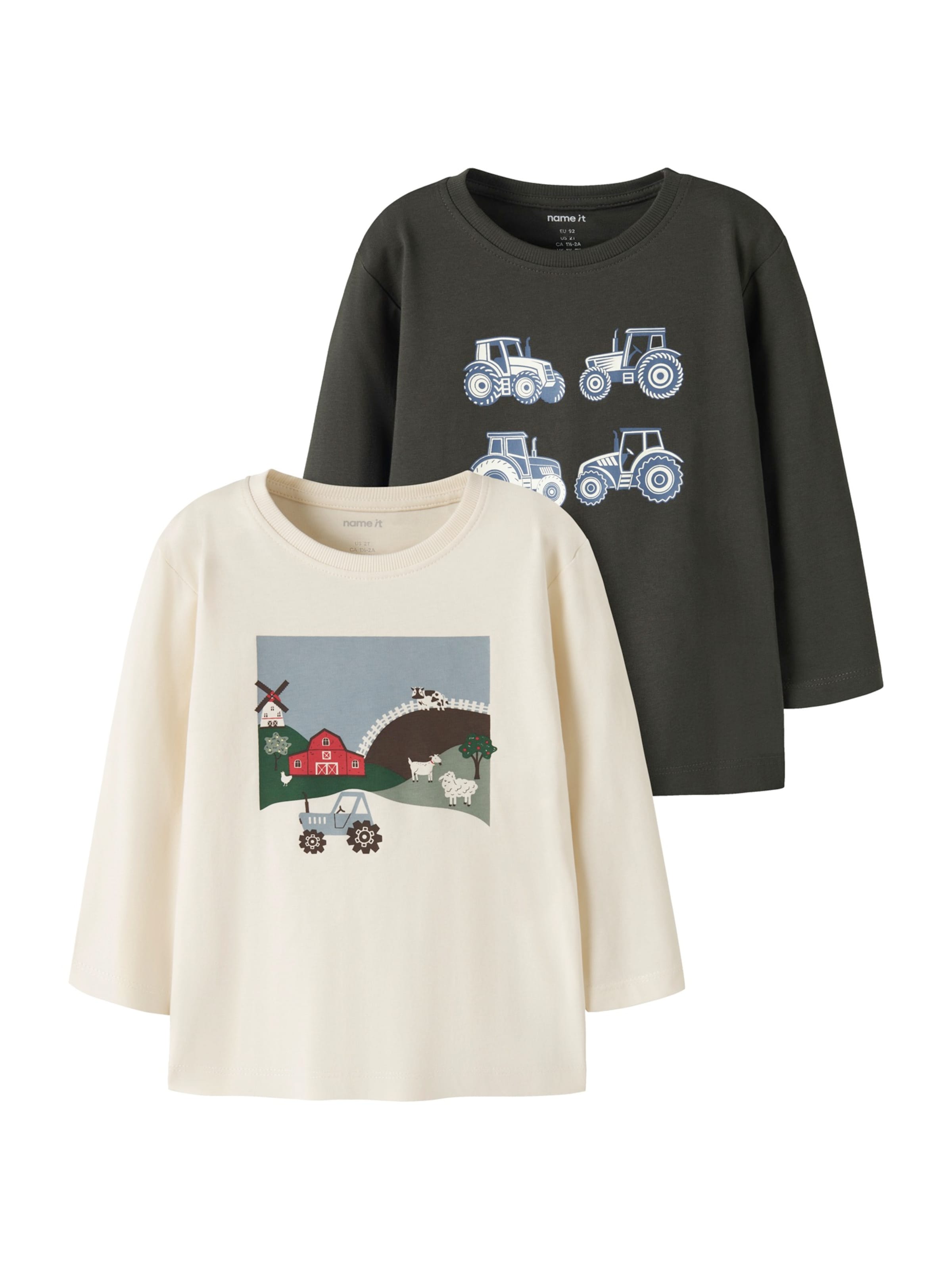 NAME IT - Camiseta 'NMMVictor' en beige: frente