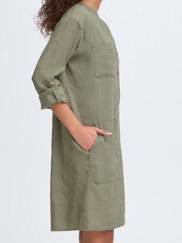 Abito camicia 'PZLuca' di PULZ Jeans in verde