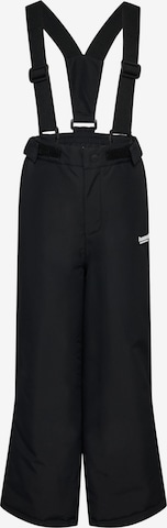 Hummel Regular Sporthose in Schwarz: Vorderseite