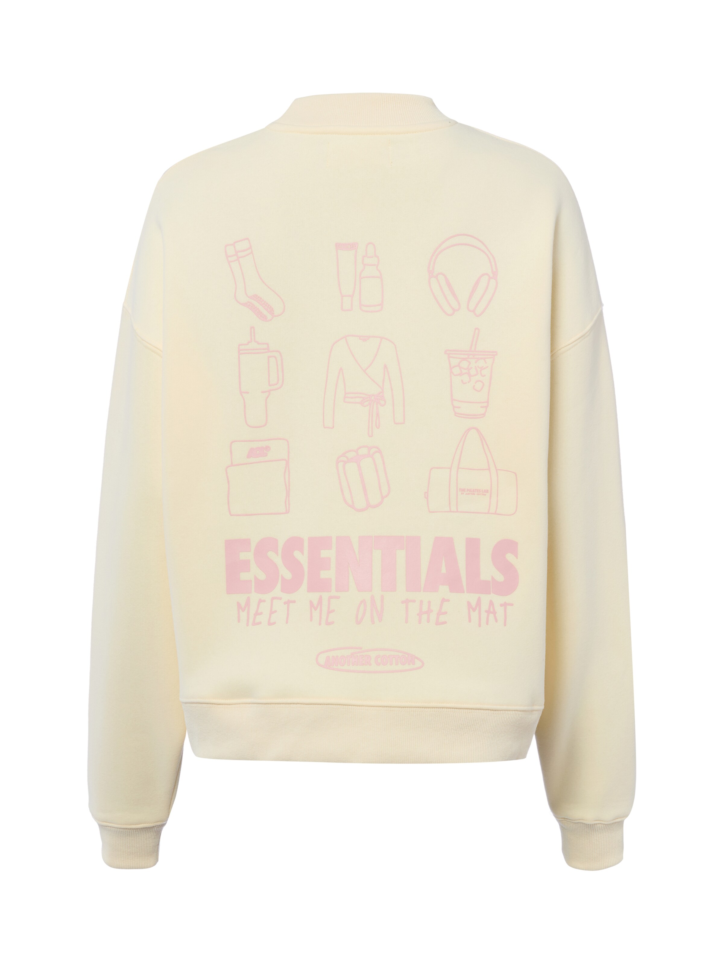 Another Cotton Lab Sweatshirt 'Mat Essential' in Gelb