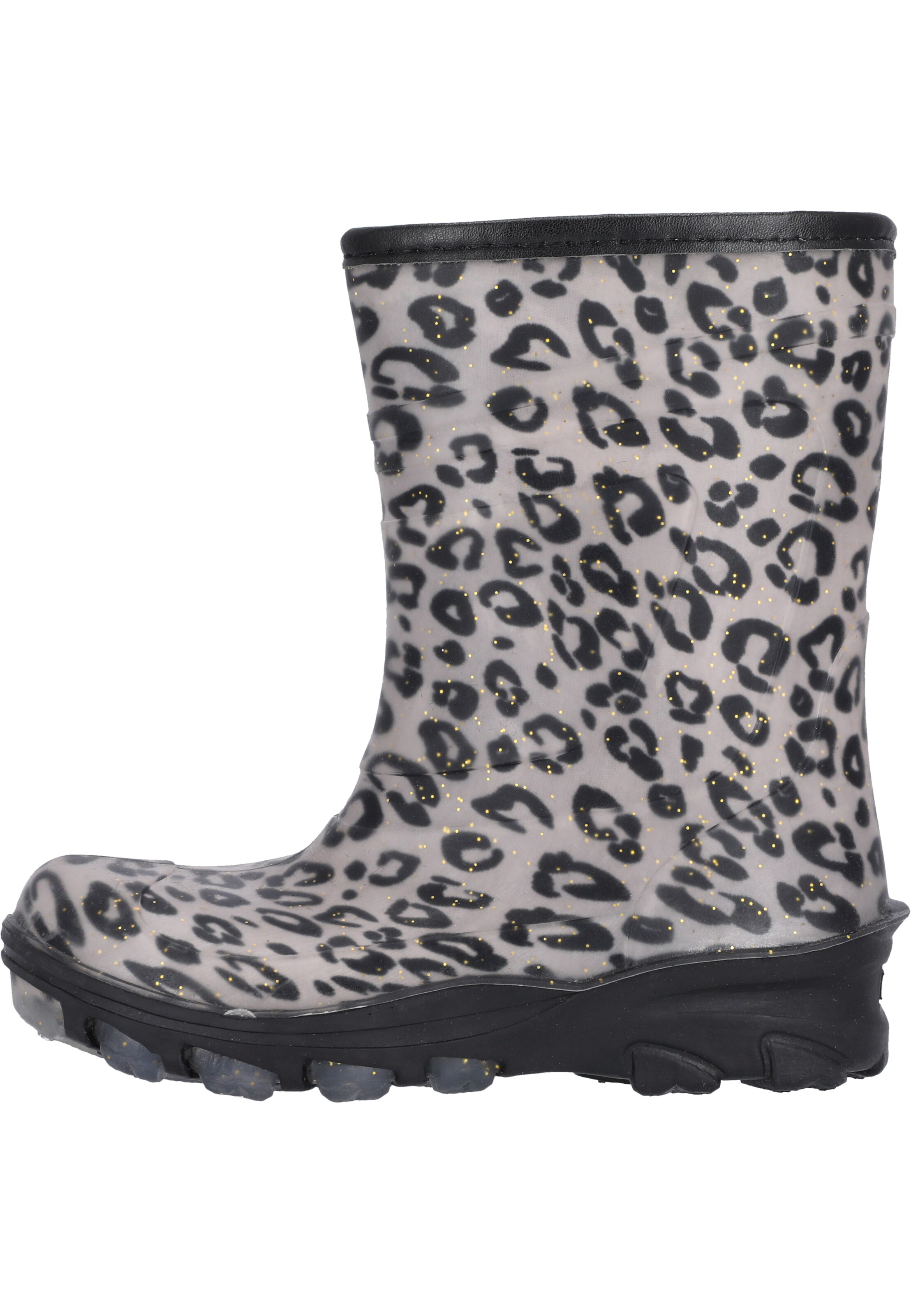 ZigZag Rubber boot 'Cenerki' in Black