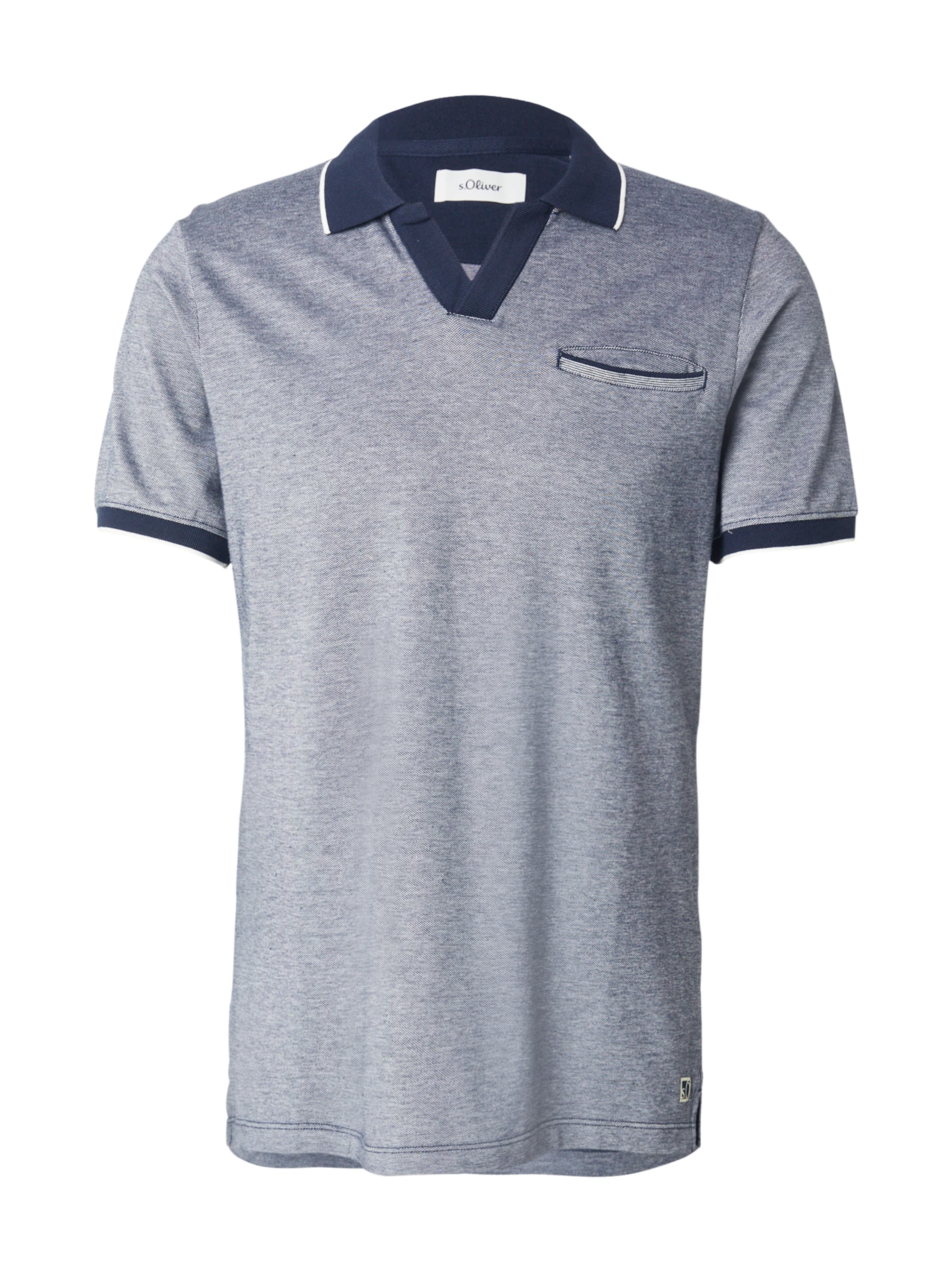 s.Oliver Shirt in Blau: Vorderseite