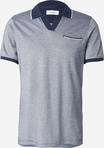 s.Oliver Shirt in Blau: Vorderseite
