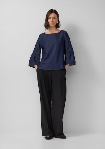 Chemisier s.Oliver BLACK LABEL en bleu