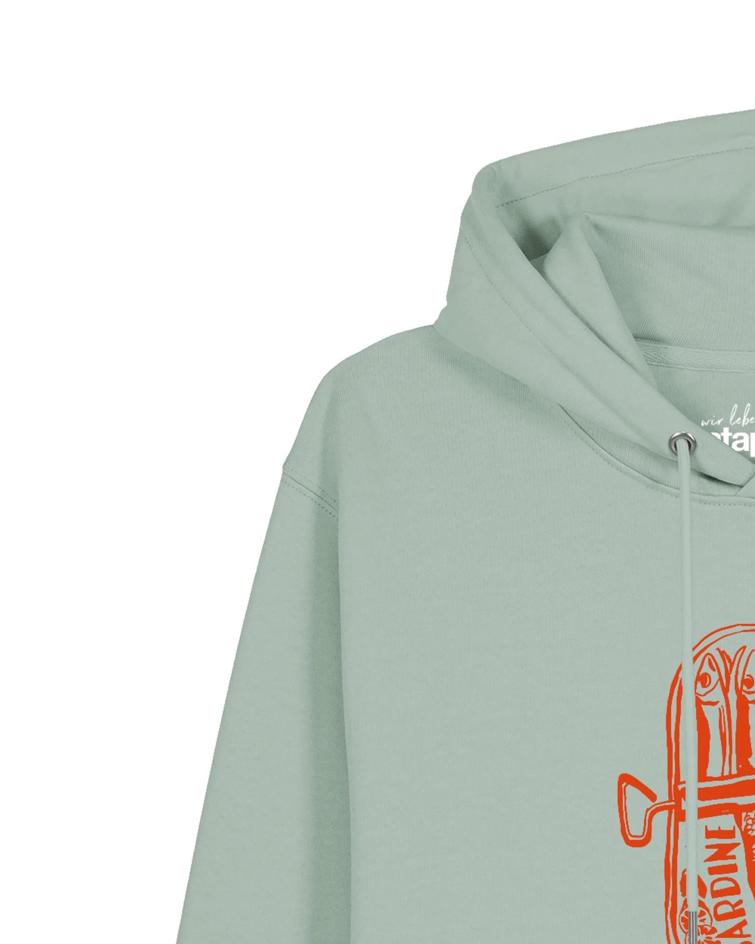 Pull-over 'Sardines Portugal' Watapparel en vert