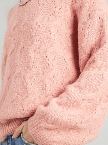 ABOUT YOU Sweater 'Viola' in Pink