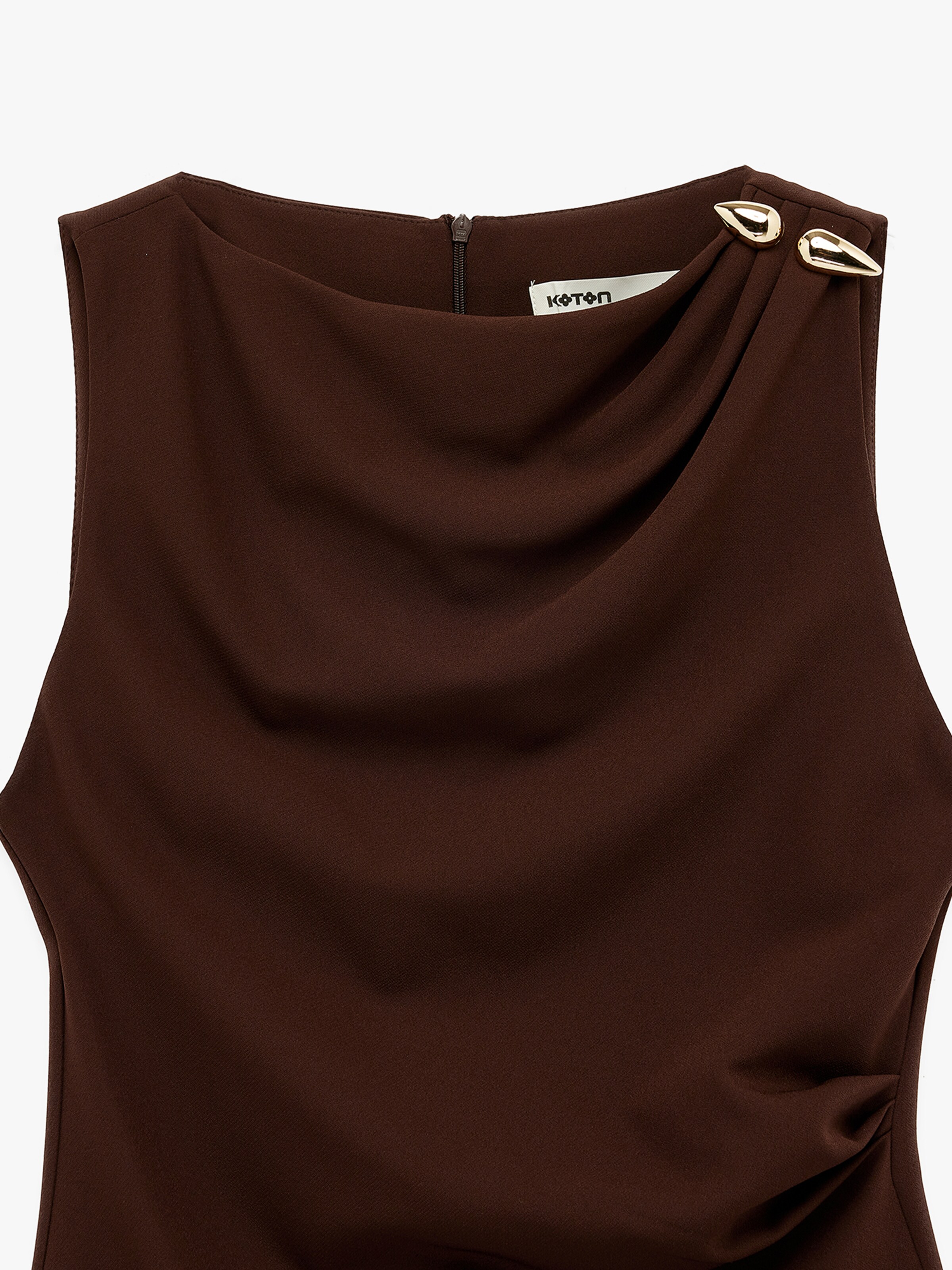 Koton Kleid in Braun