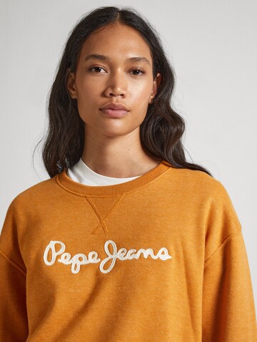 Pepe Jeans Sweatshirt 'NANETTE' in Gelb