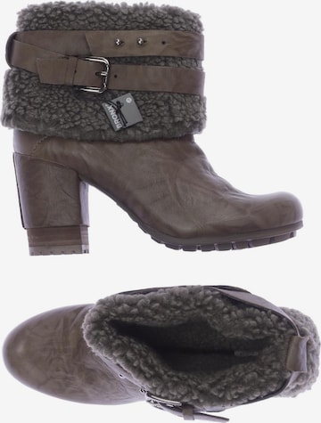 BRONX Dress Boots in 37 in Brown: front