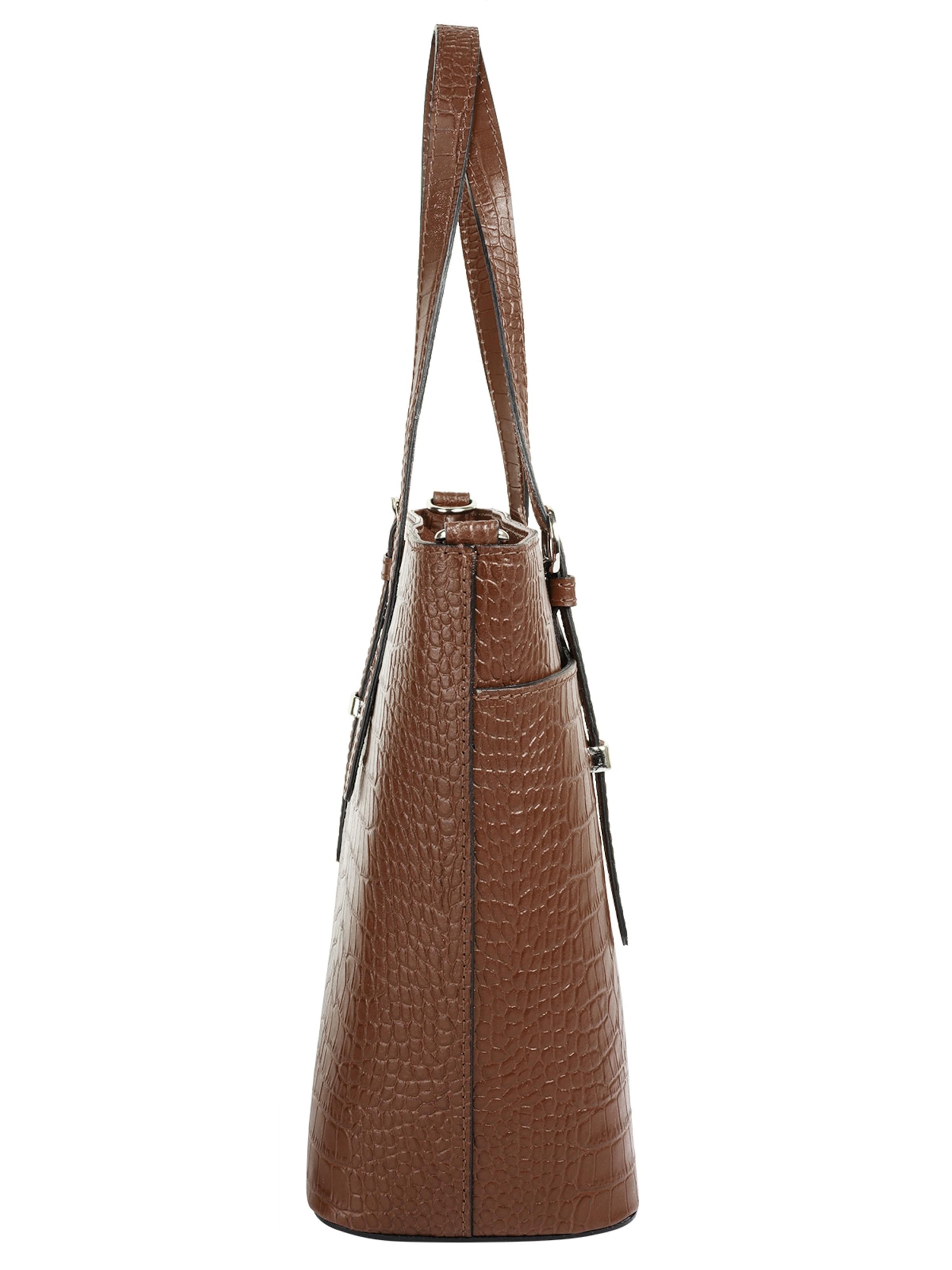 Cluty Handbag in Brown