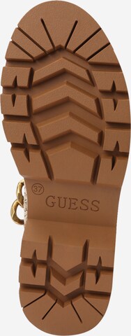 GUESS - Botas con cordones 'RIPLEE' en beige