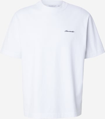 Abercrombie & Fitch Tričko – bílá: přední strana