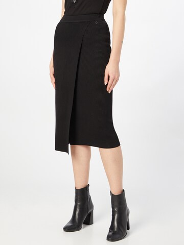 GUESS Spódnica 'Yvette' w kolorze czarny: przód