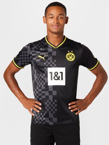 PUMA Dres 'Borussia Dortmund 2022/2023' | črna barva: sprednja stran