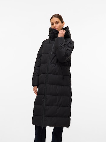 VERO MODA Winter Coat 'VMELANOR LAURIE' in Black: front