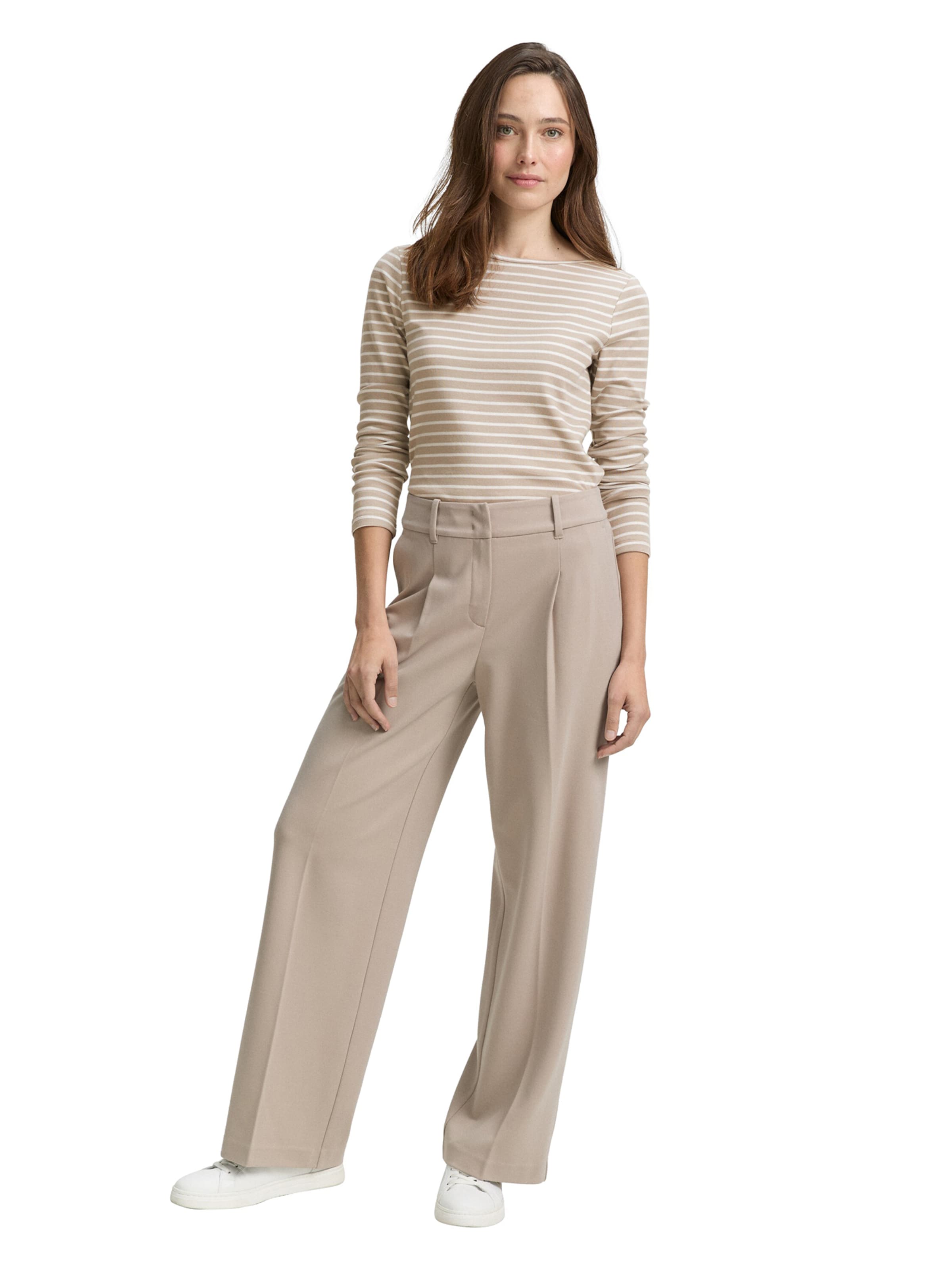 TOM TAILOR Tričko – béžová