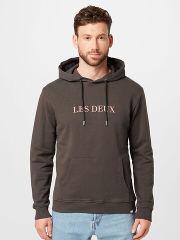 Les Deux Sweatshirt in Schwarz: predná strana