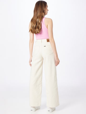 Lee Wide leg Jeans 'STELLA' i beige