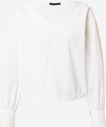 Sisley Bluse i hvit: forside