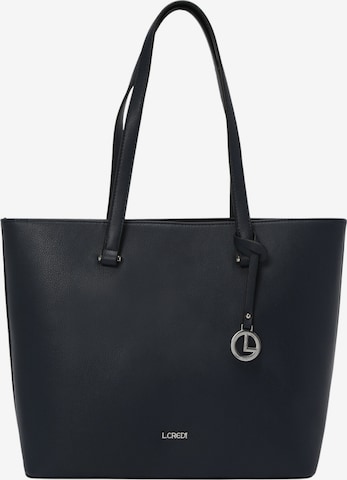 L.CREDI Shopper 'Filippa' in Blauw: voorkant