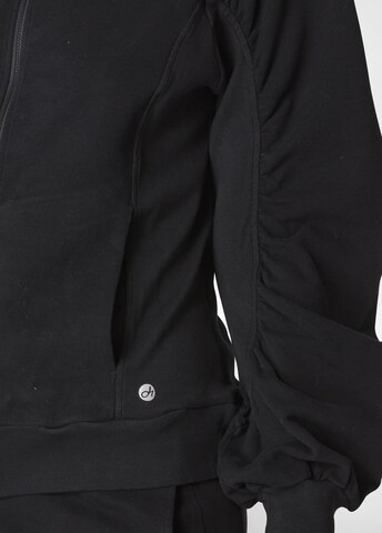 DEHA Sports sweat jacket in Black