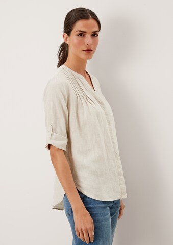 s.Oliver Blouse in Beige