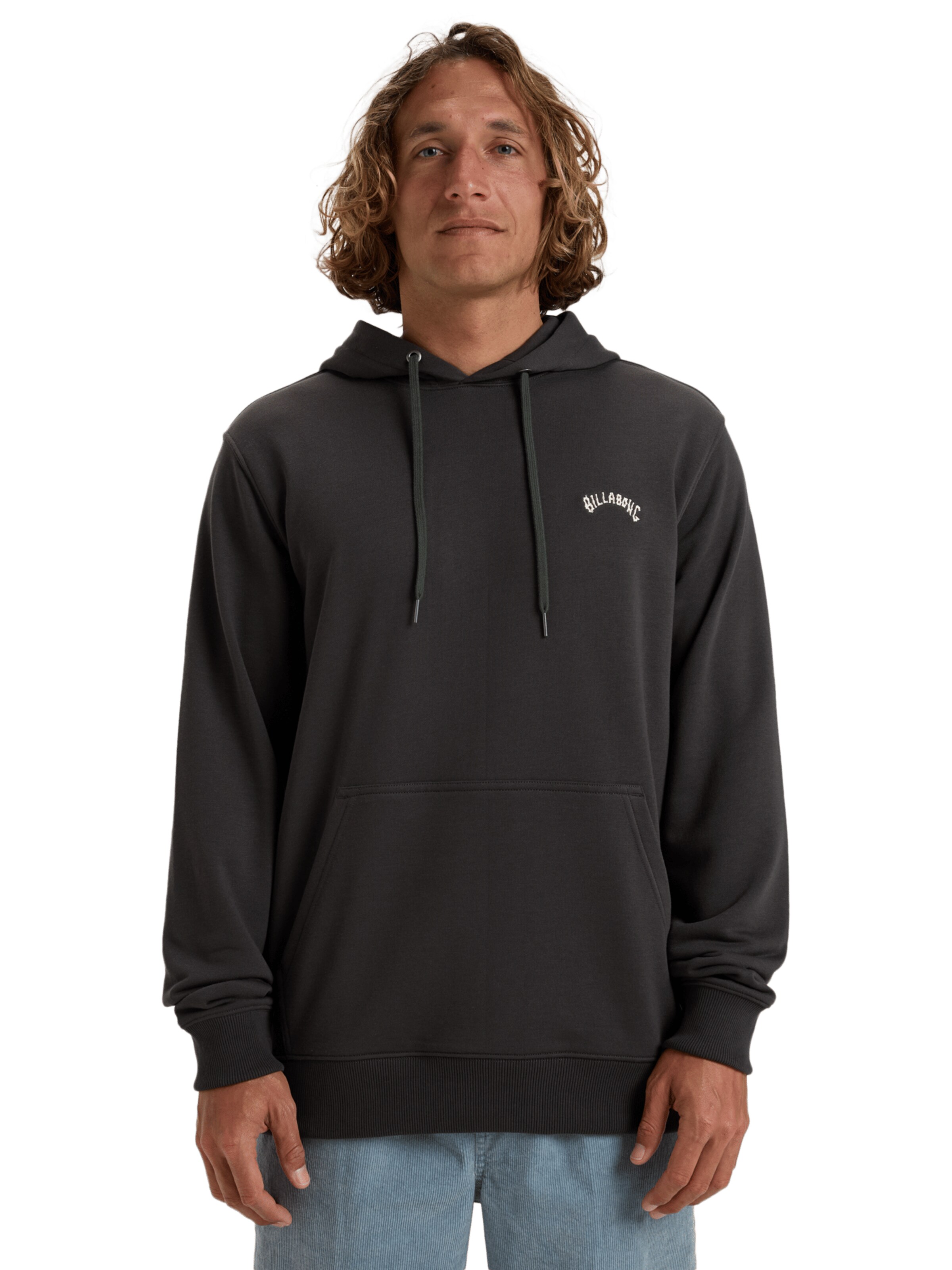 BILLABONG Sweatshirt 'Arch Po' in Schwarz: Vorderseite