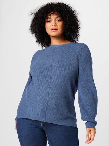 Tom Tailor Women + Trui in Blauw: voorkant