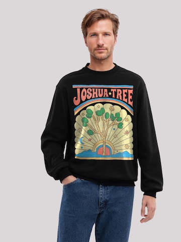 Sweat-shirt 'US National Parks Joshua Tree' F4NT4STIC en noir : devant