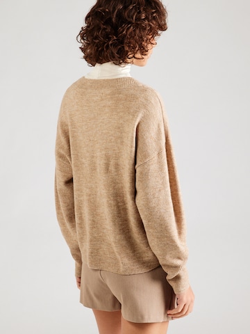 Pull-over 'VMJUPITER' VERO MODA en beige