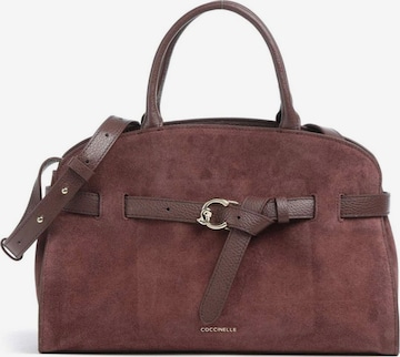 Coccinelle - Bolso de mano en marrón: frente