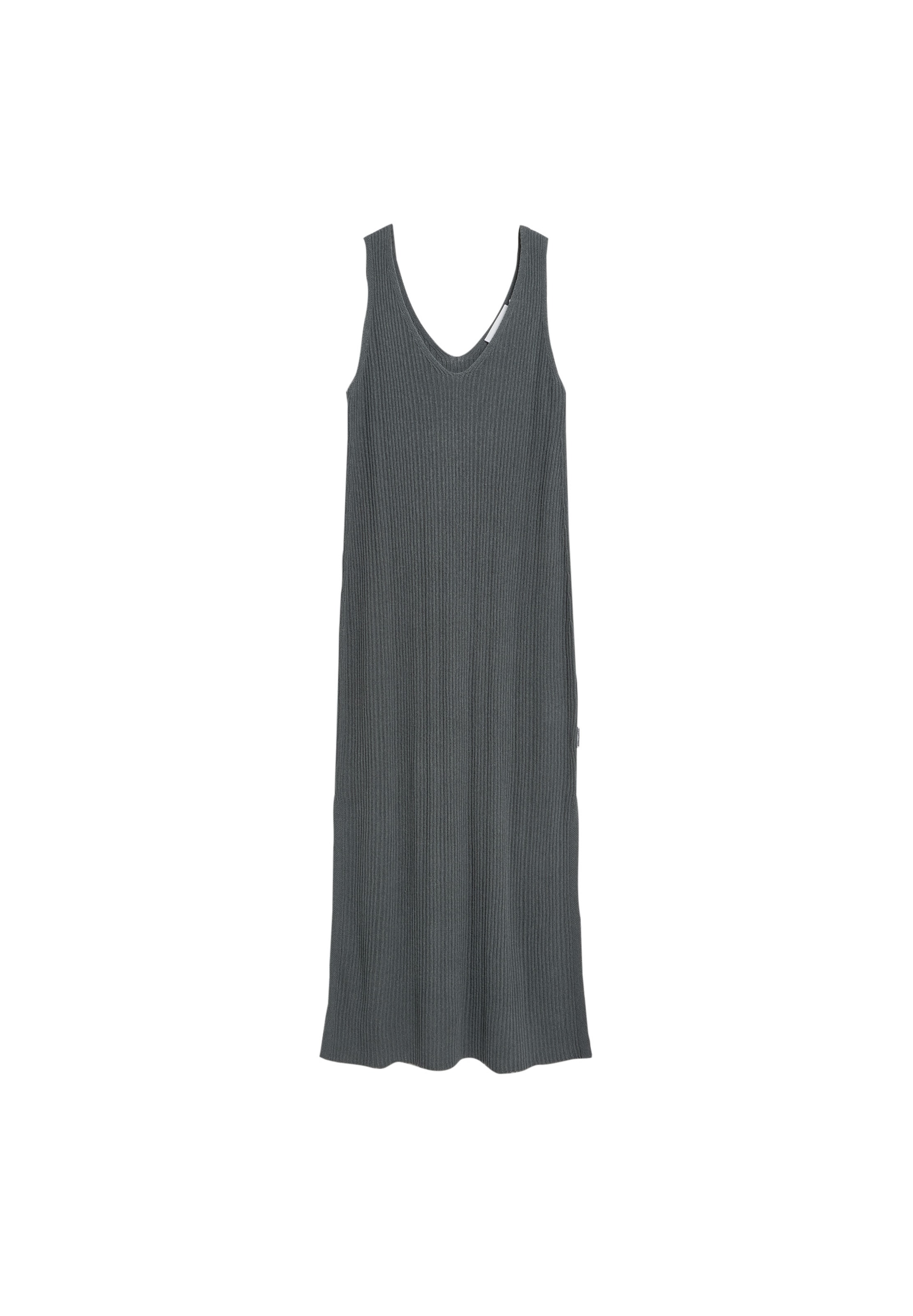ARMEDANGELS Kleid LINEN BLEND in Grau: Vorderseite