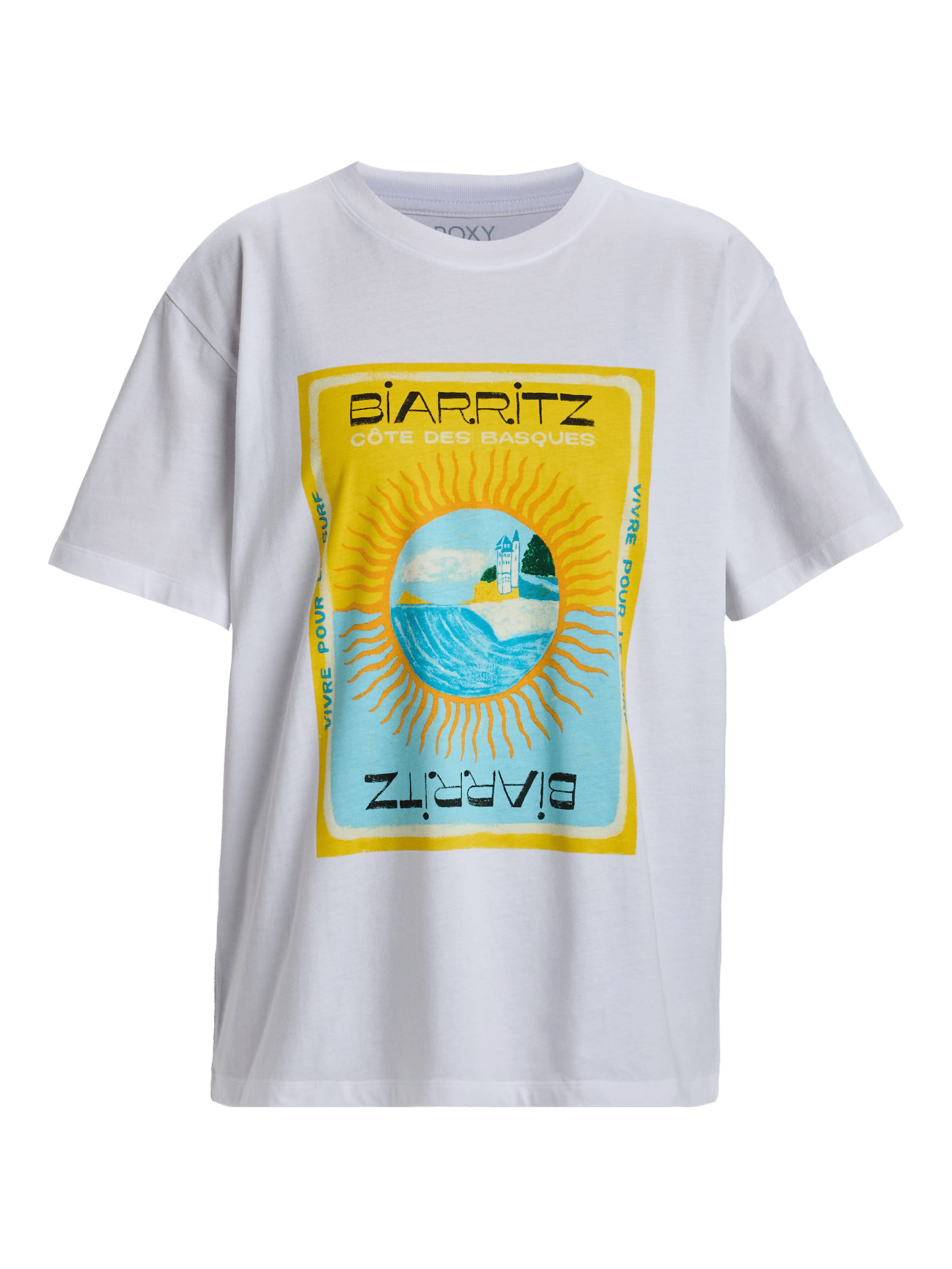 ROXY Shirt 'Atlas' in Wit: voorkant