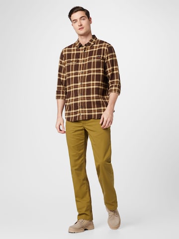 VANS Regular fit Button Up Shirt 'WESTMINSTER' in Brown